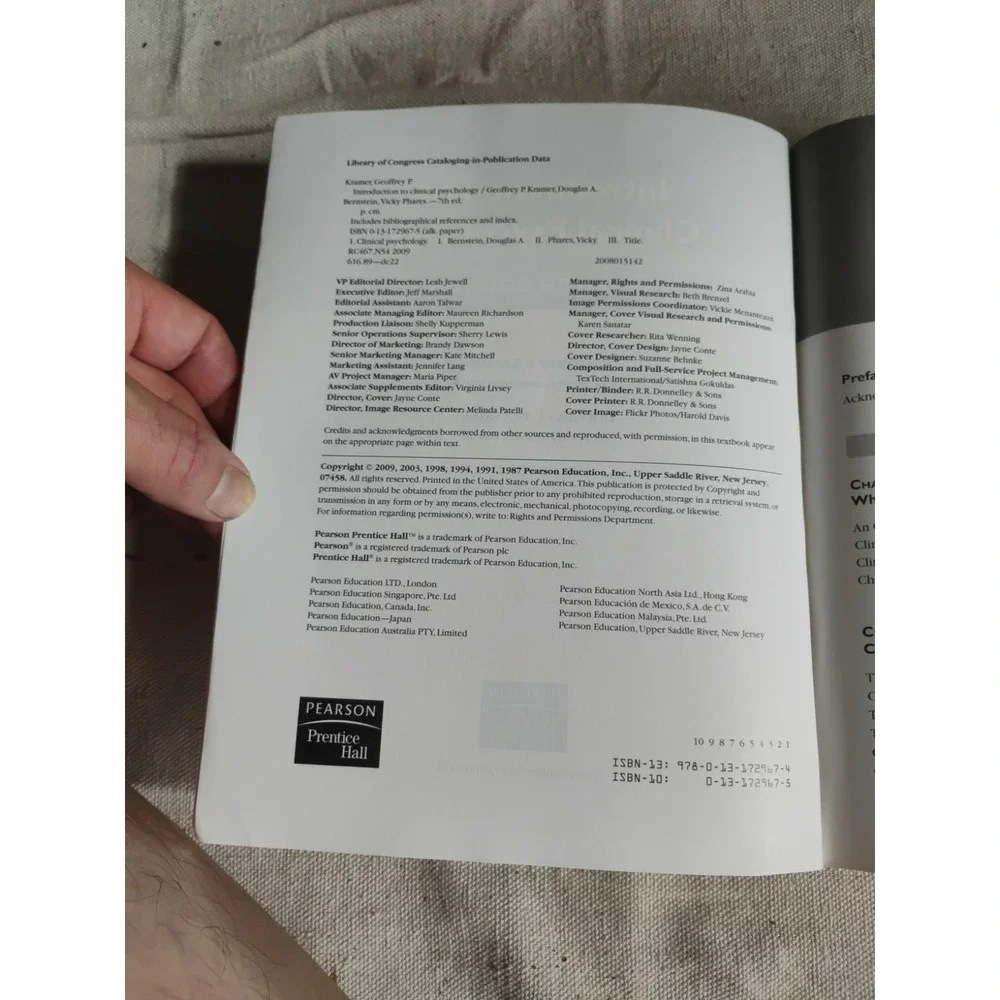 Introduction to Clinical - Paperback, by Kramer Geoffrey P.; -‎ Very Good